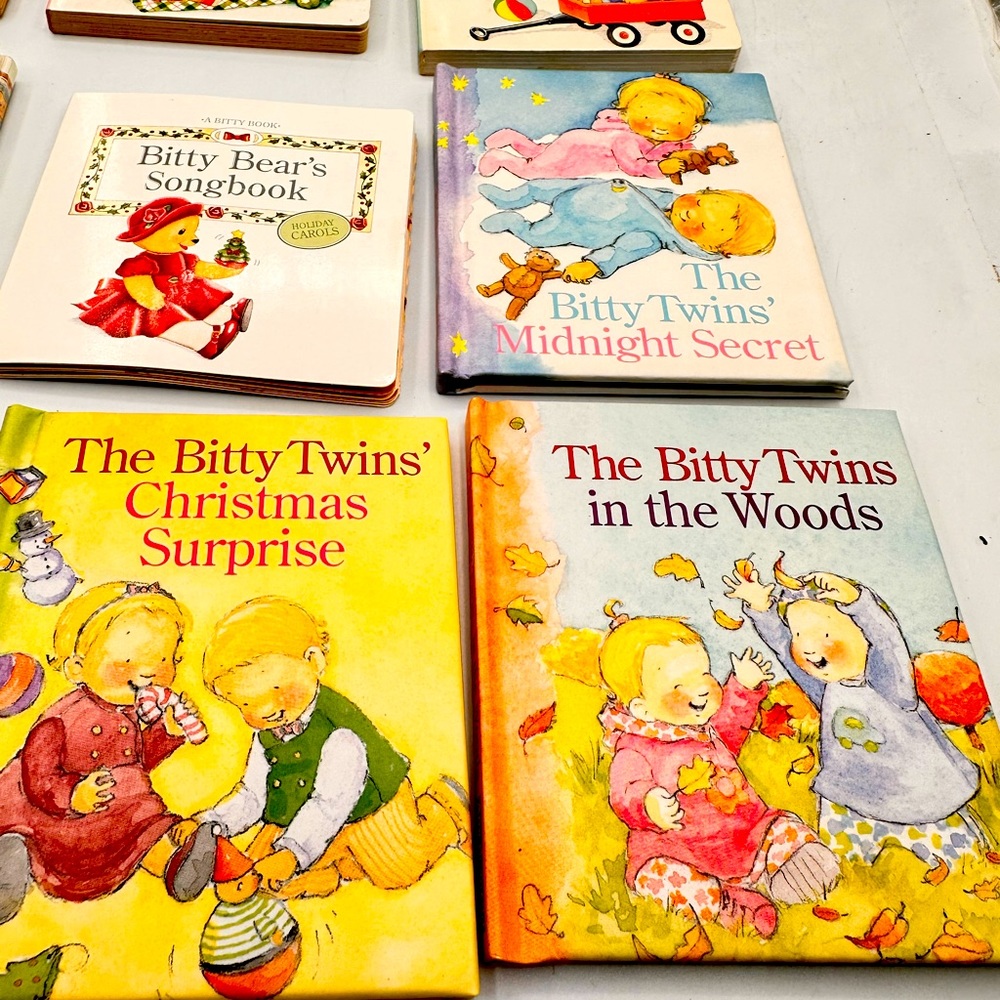 American Girl Bitty Baby Bear and Bitty Twin Books Books Lot of 12 Book.